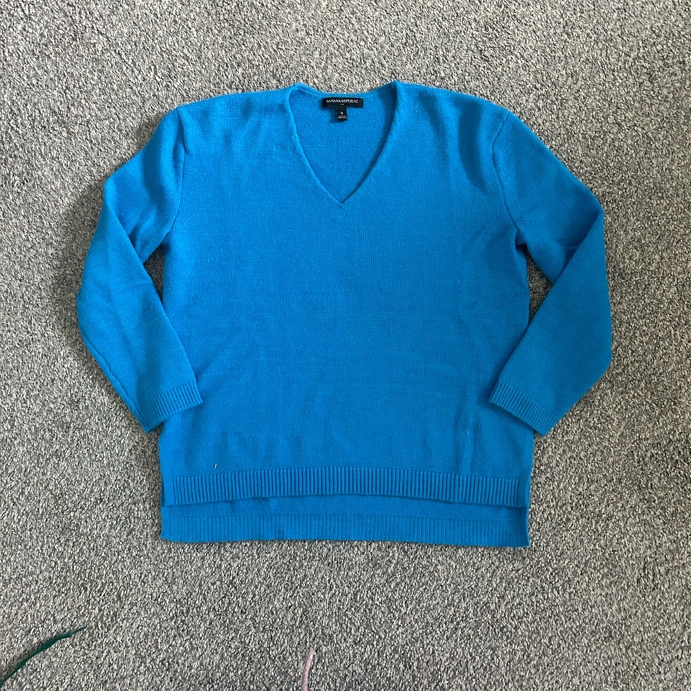 Blue sweater